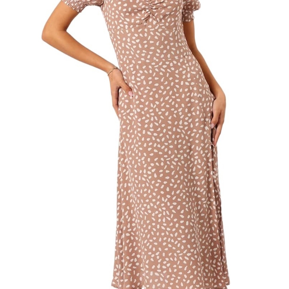 Petal & Pup Franklin Ruched Midi Dress